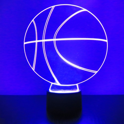Lámpara de ventilador deportivo LED de baloncesto Denver Nuggets, personalizada gratuita - Imagen 8 de 12