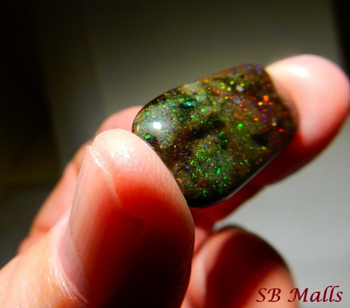 17 Kt. HONDURAS SCHWARZE MATRIX HONDURANISCHER OPAL CABOCHON SET 2542d - Bild 3 von 4