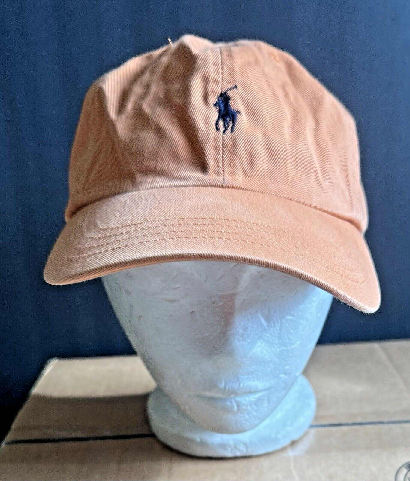 Polo Ralph Lauren Pony Strapback Regolabile Baseball Trucker Berretto Arancione