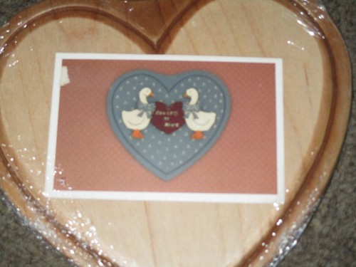 DIY Unfinished Wood Wall Plaque Heart Valentine RTF Unpainted Edged Craft Sign - Picture 9 of 9