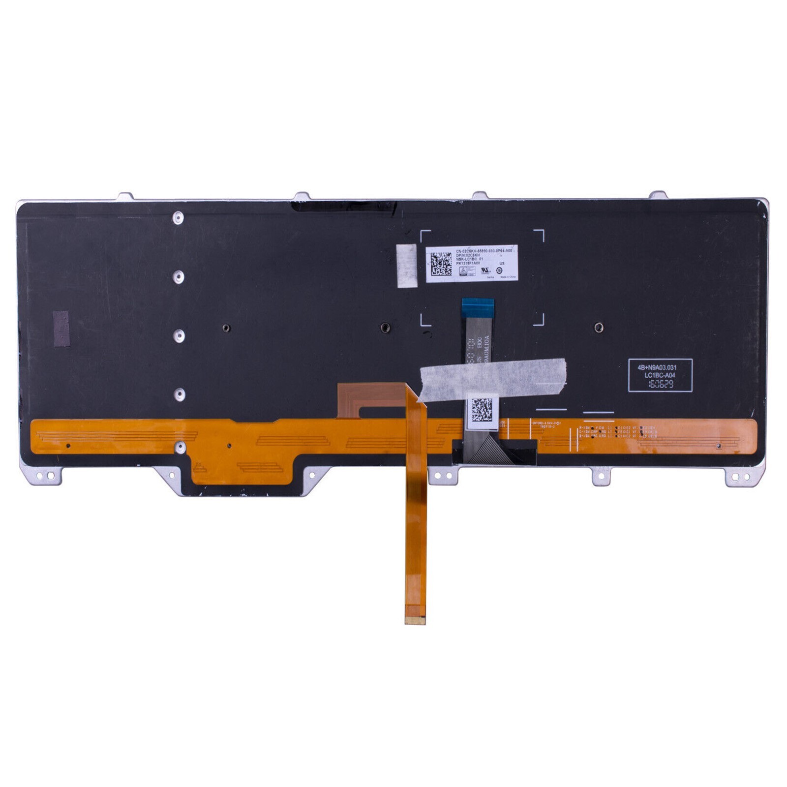 Original US Keyboard for Dell Alienware 17 R1 R2 R3 2015 Black with Backlit
