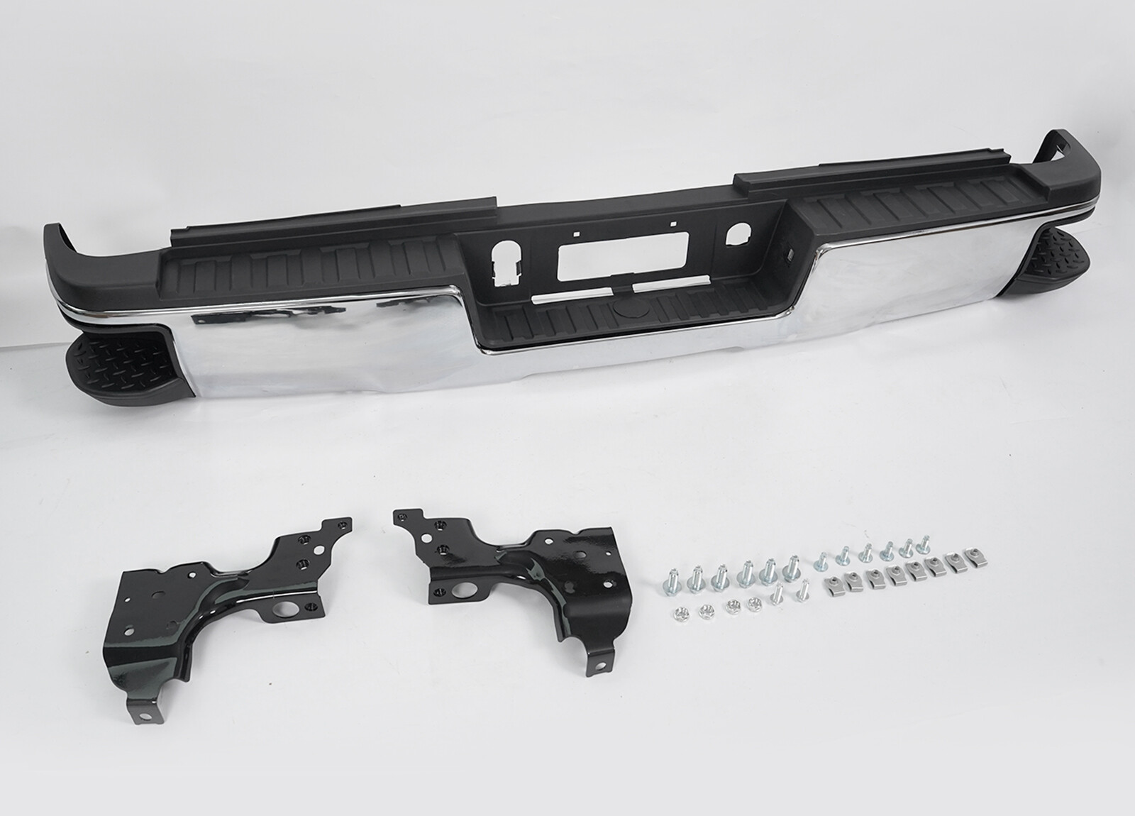 Rear Bumper Assembly for 2015-2019 Silverado Sierra 2500/3500 HD Dually ...