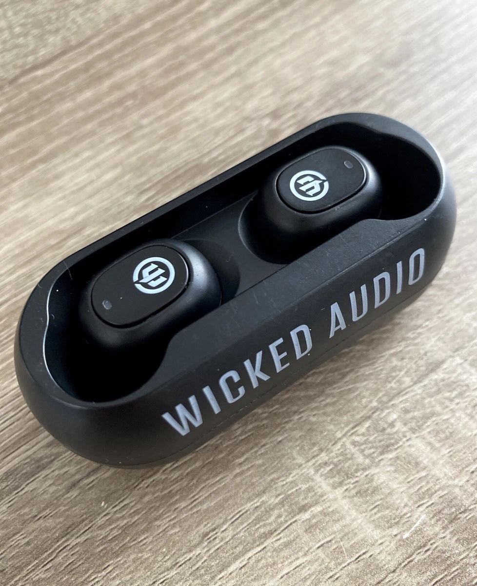 Wicked Audio Gnar True Wireless Bluetooth Earbud in Black WI