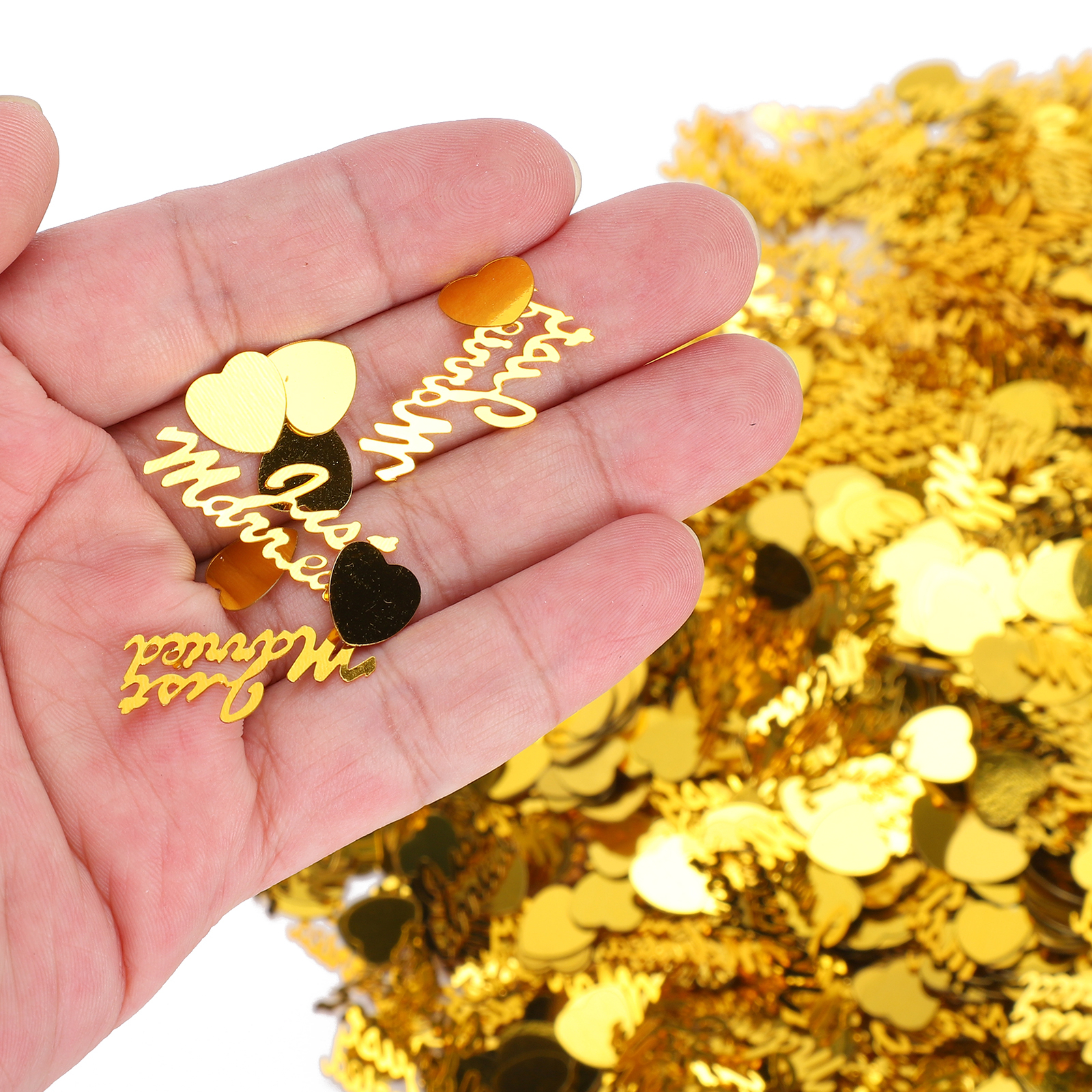 (Golden)Durable PVC Material Decoration Scatter Sprinkles Wedding