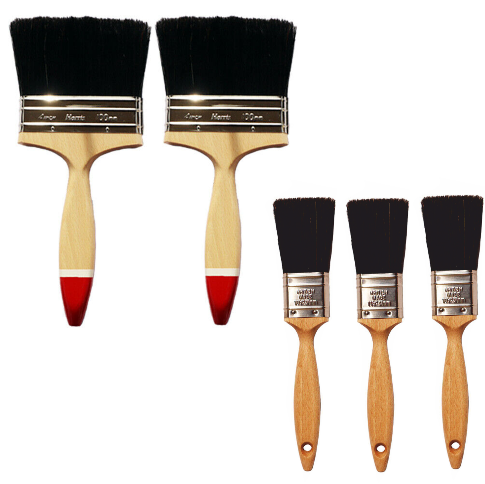 Harris Classic Paint Brush Professional Decorating Natural Bristle DIY