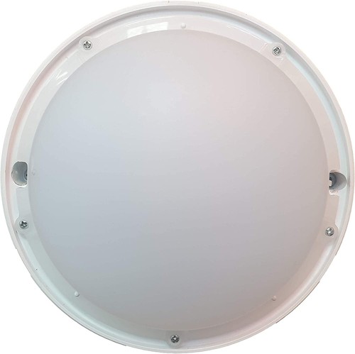 15W LED Bulkhead Light Silver Daylight 6500K IP65 Outdoor Wall Ceiling Light - Picture 5 of 9