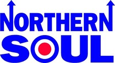 NORTHERN SOUL sticker vinyl decal mod scooter car window bumper soul music