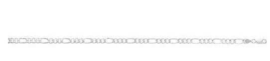 Sterlingsilber Figaro Kette Massiv Britische Hergestellt Voll Gekennzeichnet Neu - Bild 1 von 3