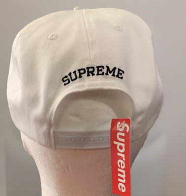 supreme futura logo 5panel cap 黒