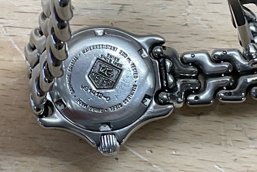 TAG Heuer Professional WG1412-0 White Dial Womens 24mm Quartz Watch - Picture 4 of 4