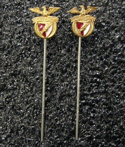 PORTUGAL 1960 SET 2 BENFICA FUSSBALLCLUB FUSSBALL EMAILLIERTE NADEL REVERSNADEL ABZEICHEN - Bild 11 von 11