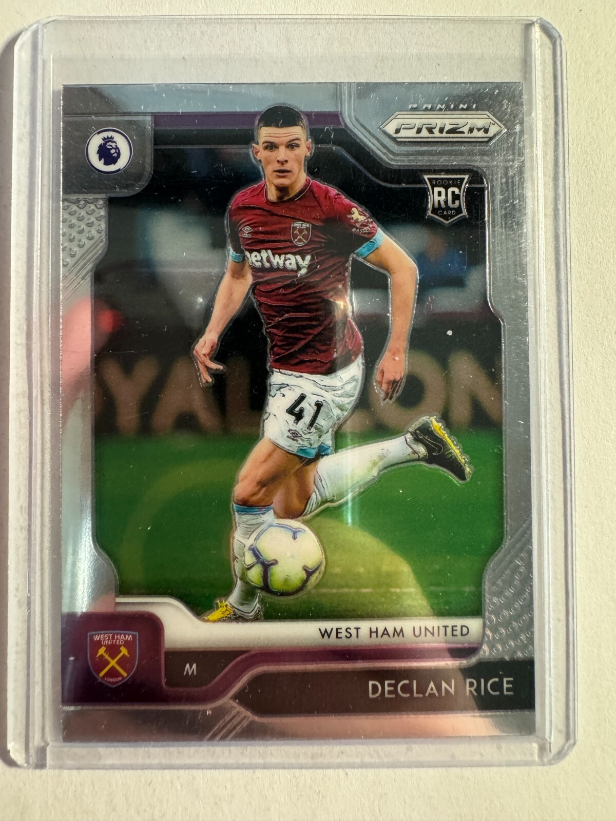 K181,901 - 2019-20 Panini Prizm English Premier League #7 Declan Rice