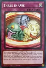 Yugioh! Three in One - INFO-EN080 - Common - 1st Edition Near Mint, English