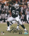 Autographed KIRK MORRISON 8X10 Oakland Raiders Photo - w/COA