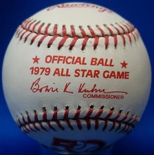 1979 All Star Game MLB Bowie K. Kuhn Official Collectors Edition Baseball