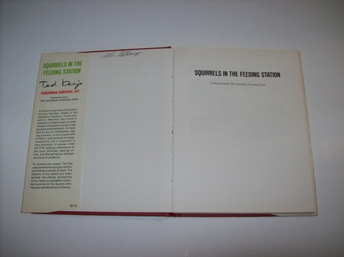SQUIRRELS IN THE FEEDING STATION, by Ted Key, 1967, 1st Edition - Picture 3 of 12