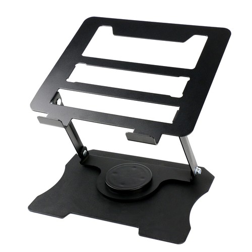 360° Metal Portable Laptop Tablet Stand Riser Bracket Adjustable Holder For Desk - Picture 12 of 20