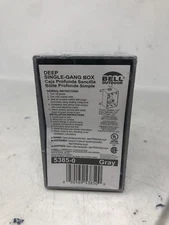 Bell Outdoor Deep Single-Gang Box 5385-0 Gray