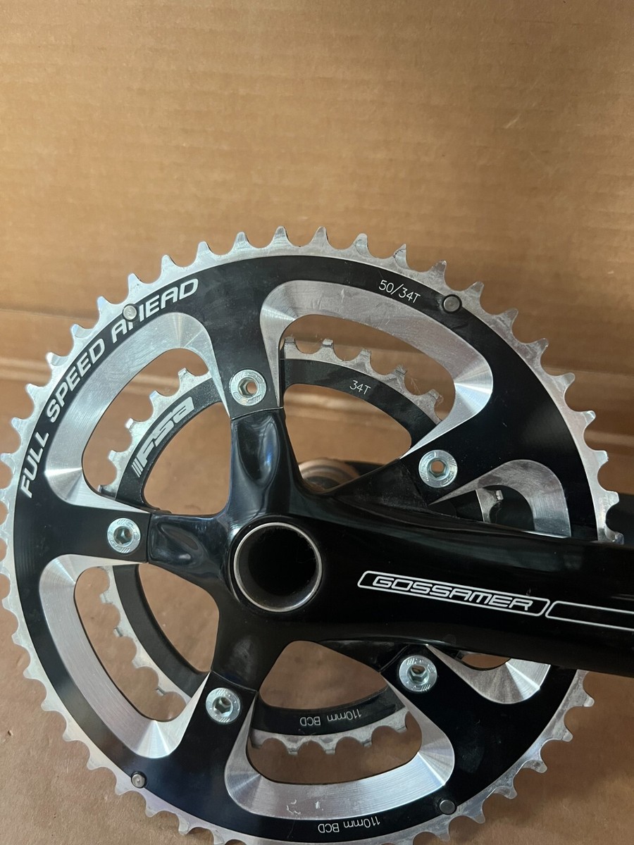 FSA CARBON PRO Gossamer ISIS DRIVE 110 MM FSA RINGS 50-34 | eBay