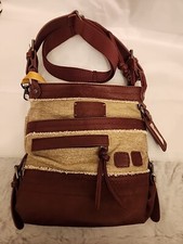 Sherpani Womens Medium Crossbody Bag Burgundy