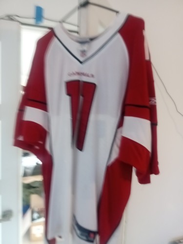 100% Authentic Larry Fitzgerald Arizona Cardinals Reebok Jersey Super Bowl 50