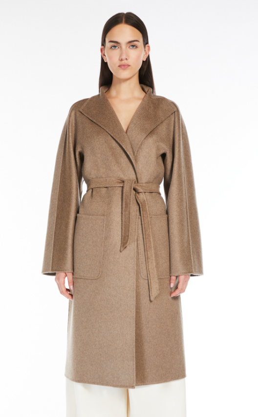 MAX MARA Lilia Cashmere 100% Wrap Coat UK10 (US 8 size) | eBay