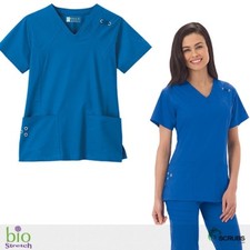 3XL Bio Medical Uniform Scrub Top ROYAL 19034-064