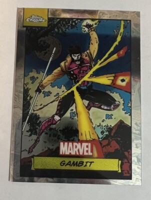 2024 TOPPS CHROME MARVEL 3 GAMBIT BASE