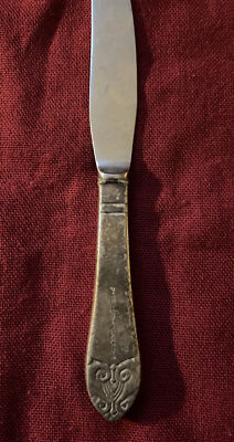Altes kleines Messer versilbert  International Silver Co. Waldorf Astoria