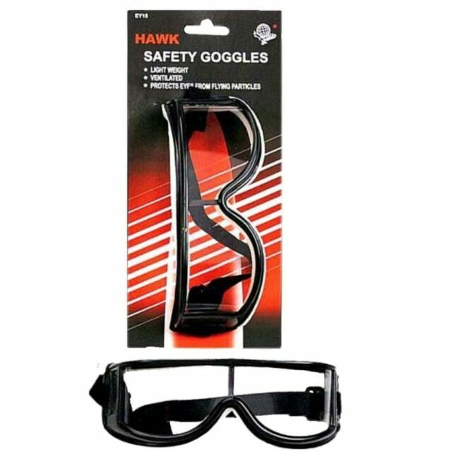 ventilated safety goggles
