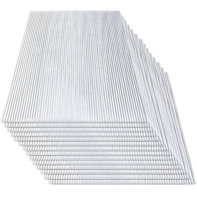 Doppelstegplatte Ersatzplatten Stegplatte Polycarbonat Hohlkammerplatte 4 8mm