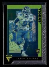 2021 Panini Chronicles Draft Picks #242 Travis Etienne Jr. Flux Base Silver
