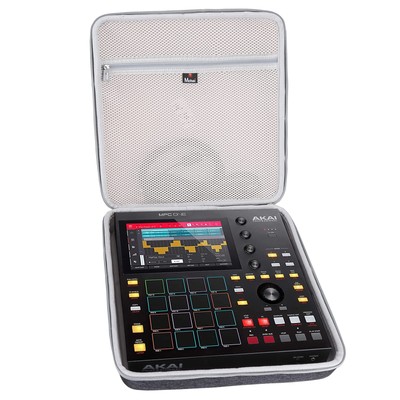 Hard Portable Case with Akai Professional MPC Drum Machine Sampler MIDI Contr...
