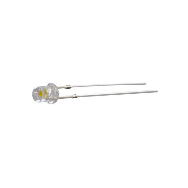 2X OSM5DK34E1A Led 3 Mm Warmweiß 750-1120Mcd 140° Front: Flach Optosupply-image