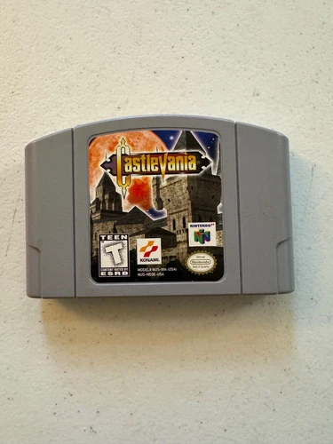 Castlevania N64 Cartridge Authentic, very clean