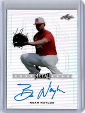 2018 Leaf Perfect Game All American Noah Bo Naylor Auto (B31) Guardians