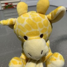 Giraffe Lovey Plush Animal Soft Toy Security Blanket Yellow Spotted Walgreens