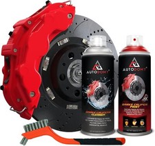 Bremssattellack Set Spray Sprühfolie für Bremssattel 400ml mit Hoher Temperat...