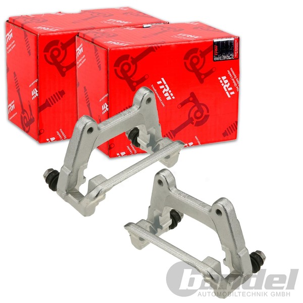 2X TRW Halter Bremssattel TrÄGer Hinten Beidseitig Passend FÜR Audi A4 Seat-image