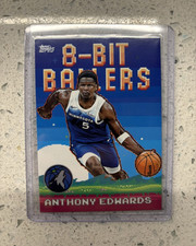 Topps 2025-26 Anthony Edwards Minnesota Timberwolves 8-Bit Ballers #8B-18