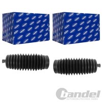 2X Sasic Faltenbalg Lenkmanschette Satz Passend FüR CitroËN C5 Peugeot 508