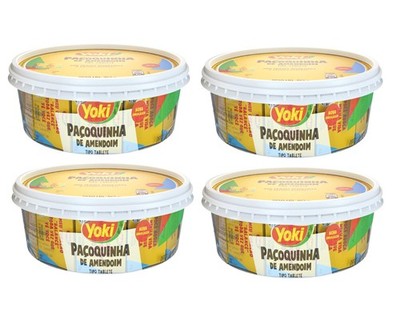 Ground Peanut Candy Bar Yoki - 16 Units - 12.4oz | Paçoquinha de Amendoim Yoki -