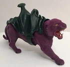 Vtg Flocked Panthor Motu Masters Of The Universe He-Man Action Figure Complete
