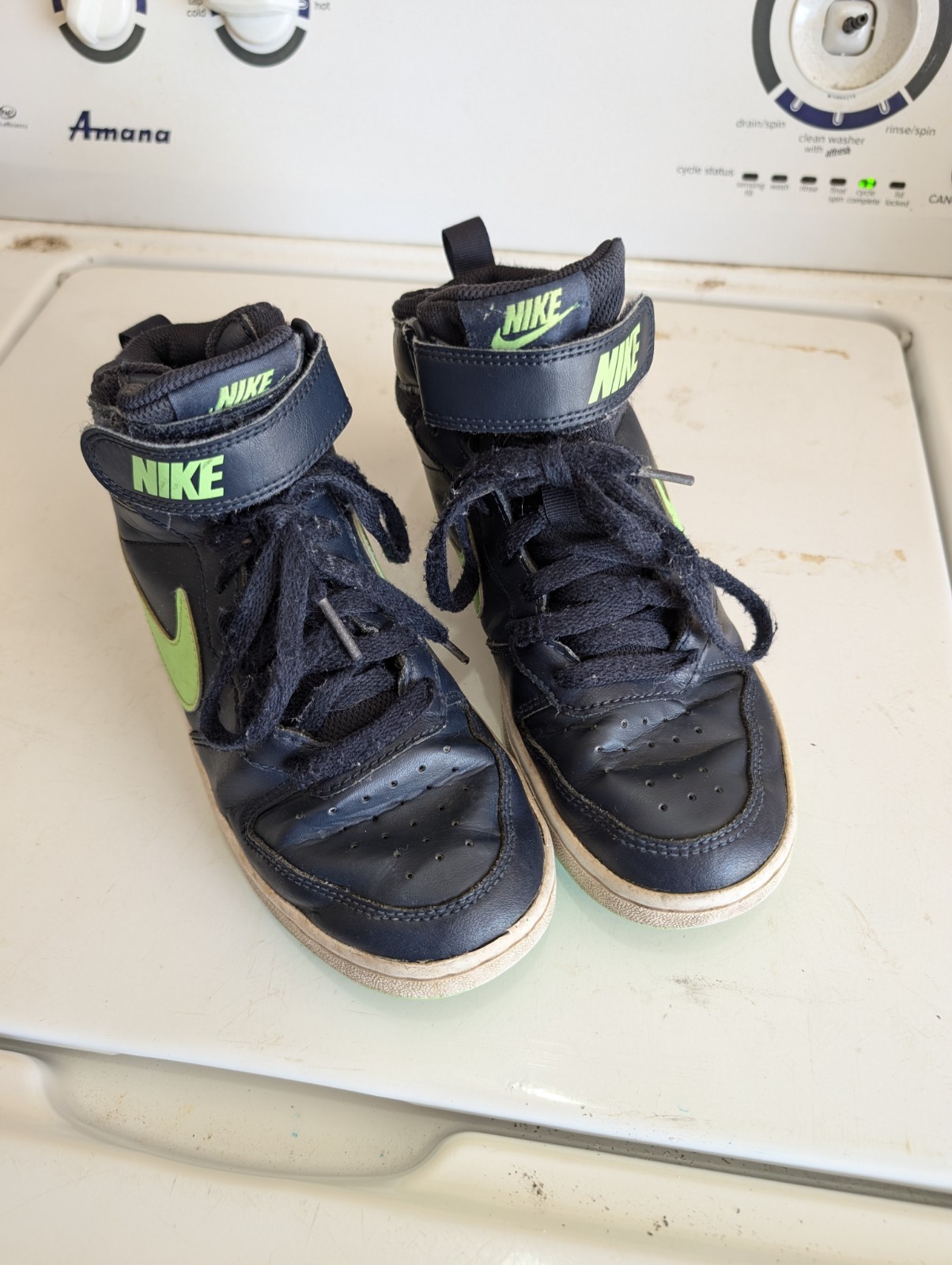 SAOLA Nike Court Borough Mid 2 (GS) Sneakers Ragazzo Taglia 4 anni Colore Blu