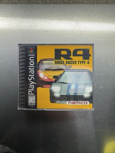R4: Ridge Racer Type 4 Sony PlayStation 1 PS1 CIB With Registration Card GREAT! - Picture 1 of 4