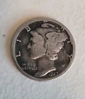 1927 D Mercury Dime AG Average circulated / Good G