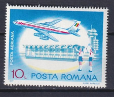 Romania 1977 Aviation, Airplanes, Transport MNH**