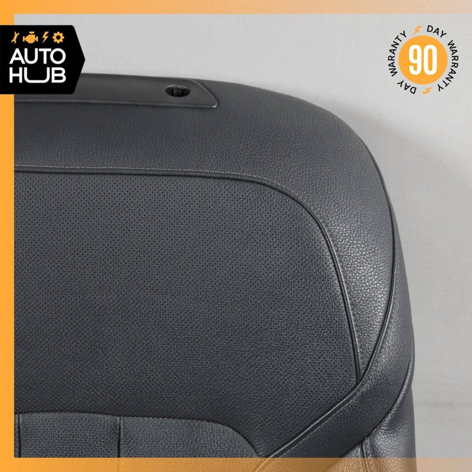 Cojín de asiento superior delantero derecho negro OEM 96k 16-23 BMW G12 740Li 540i Foto 2 de 4