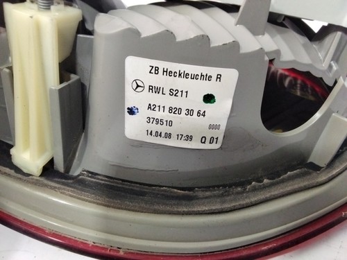 A2118203064 scheinwerfer hinten MERCEDES-BENZ CLASE E W211 FAMILIAR dmuap1735161