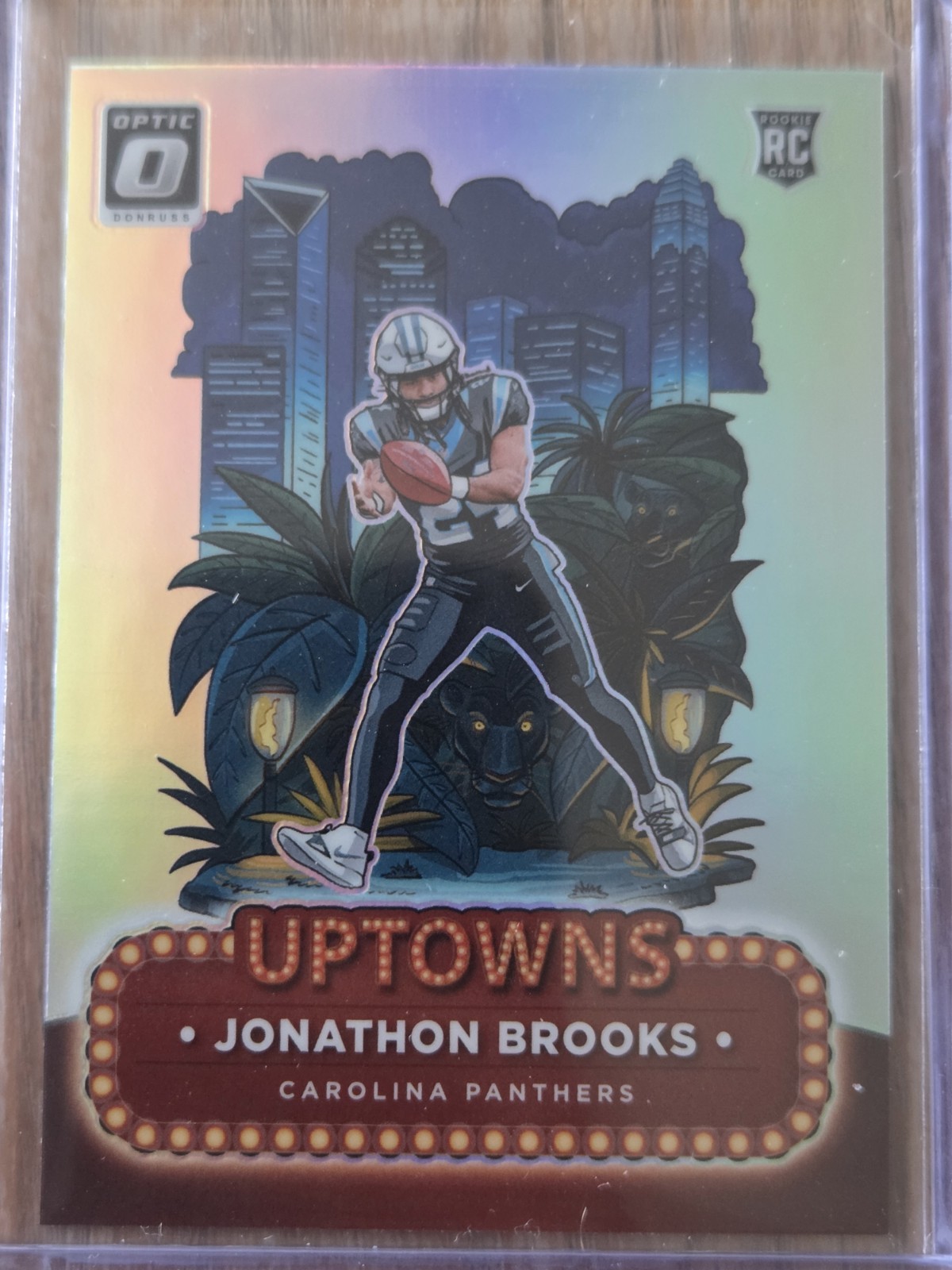 2024 Panini Donruss Optic - Uptowns Jonathon Brooks #13 (RC)